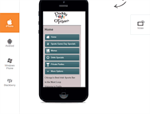 Tablet Screenshot of paddyofegans.com